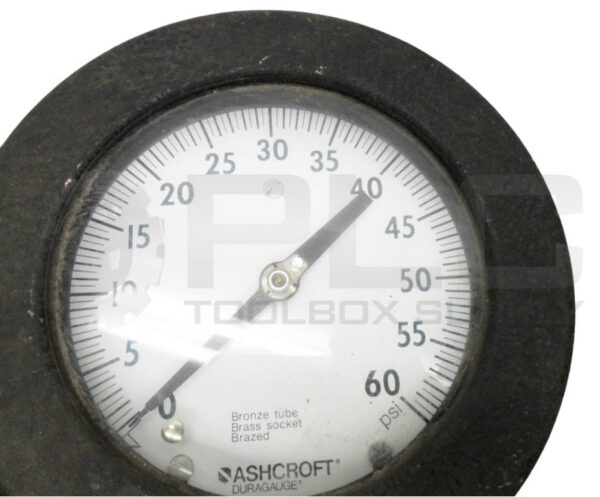 ASHCROFT 250-2362-A 25 PRESSURE GAUGE 0-60PSI - Image 2