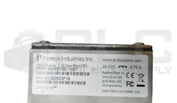 PROTUES INDUSTRIES 9WSEV50-1-001 WELDSAVER 24VDC 0.75A - Image 5