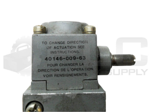 ALLEN BRADLEY 802T-AP /F LIMIT SWITCH W/ 40146-009-63 OPERATOR HEAD *READ* - Image 4