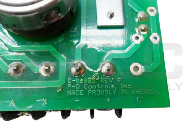 P-Q CONTROLS C-02985 JOYSTICK CONTROLLER CIRCUIT BOARD - Image 3