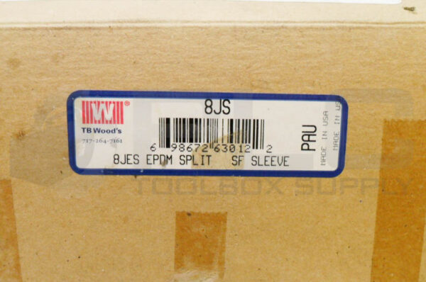 NEW TB WOODS 8JS SPLIT SF SLEEVE 8JES EPDM - Image 5