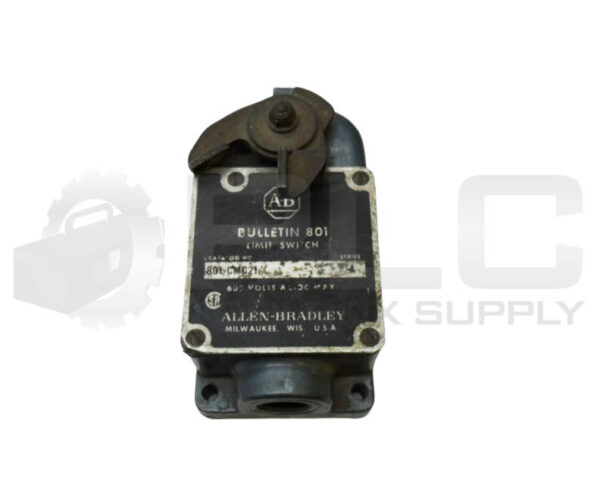 ALLEN BRADLEY 801-CMC21 /A LIMIT SWITCH 600V AC/DC