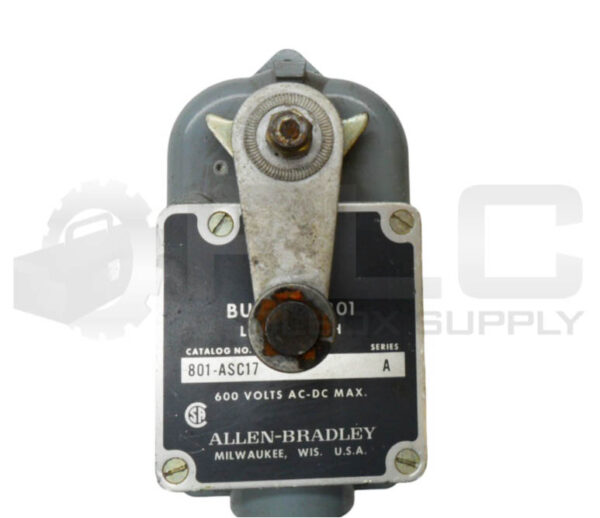ALLEN BRADLEY 801-ASC17 /A LIMIT SWITCH 600V AC/DC - Image 2
