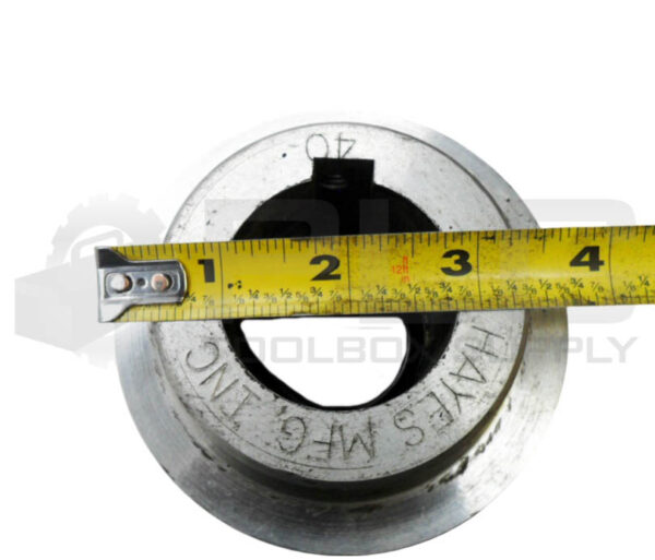 HAYES MFG CO 40 JAW COUPLING 1-7/8" BORE - Image 3