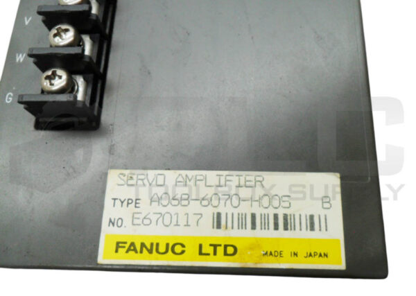 FANUC A06B-6070-H005 /B SERVO AMPLIFIER *READ* - Image 6