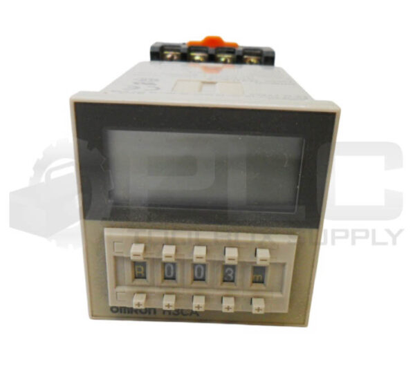 OMRON H3CA-A RELAY 24-240VAC 50/60HZ 12-240VDC W/ PF113A RELAY BASE - Image 2