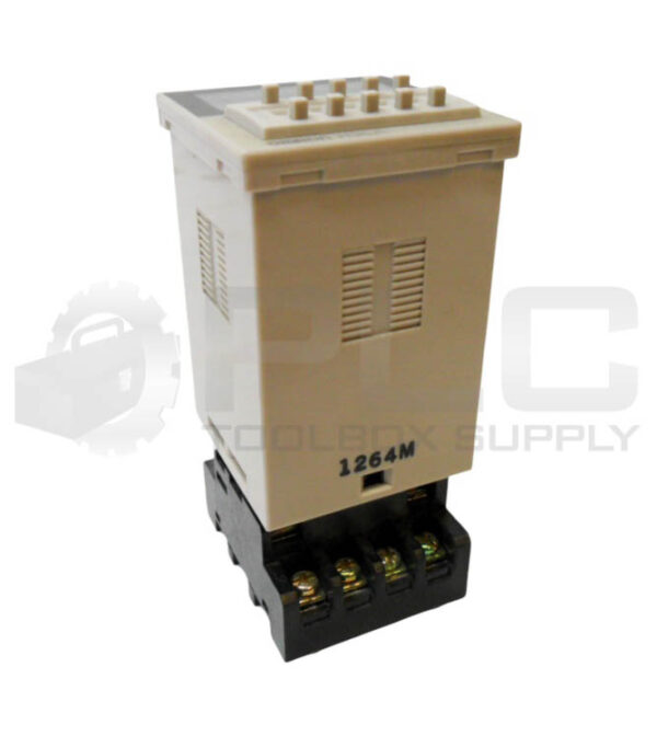 OMRON H3CA-A RELAY 24-240VAC 50/60HZ 12-240VDC W/ PF113A RELAY BASE - Image 3