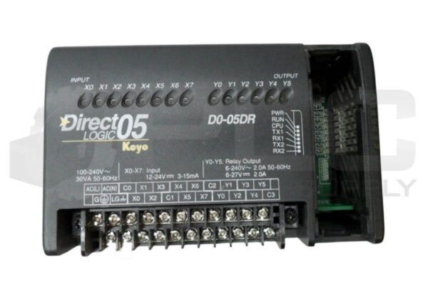 KOYO D0-05DR DIRECT LOGIC PROGRAMMABLE CONTROLLER 12-24V 2.0A *READ* - Image 2