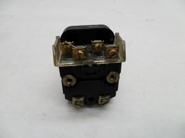 LOT OF 4 ALLEN BRADLEY 800T-PT16 /N PUSH BUTTON RED W/ 800T-XA /C CONTACT BLOCK - Image 4