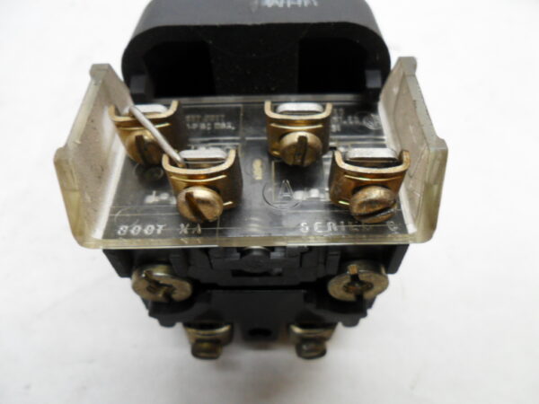 LOT OF 4 ALLEN BRADLEY 800T-PT16 /N PUSH BUTTON RED W/ 800T-XA /C CONTACT BLOCK - Image 5