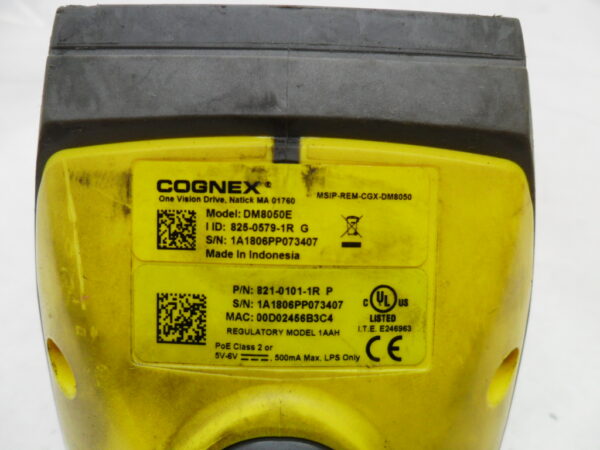 COGNEX DM8050E BARCODE SCANNER 825-0579-1R G 821-0101-1R P - Image 6