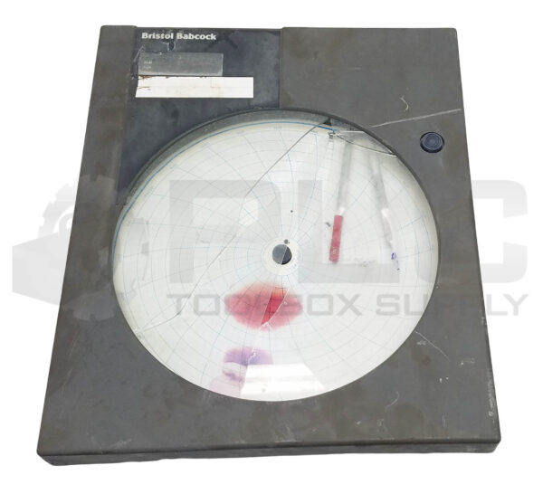 BRISTOL BABCOCK 4500D1-1000-00-000-0-000000-0 TEMPERATURE CHART RECORDER