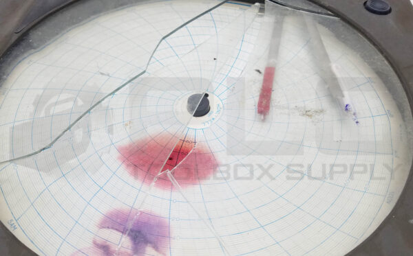 BRISTOL BABCOCK 4500D1-1000-00-000-0-000000-0 TEMPERATURE CHART RECORDER - Image 3