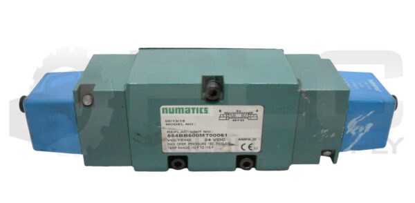 NUMATICS 554BB600MT00061 VALVE 24VDC