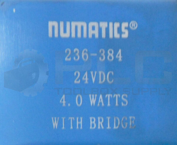 NUMATICS 554BB600MT00061 VALVE 24VDC - Image 3