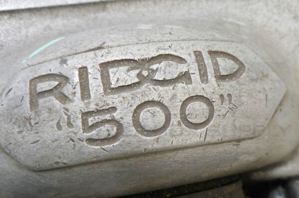 RIDGID 500 PIPE THREADING MACHINE W/ RIDGID 1157 MOTOR 1PH 115V 25-60HZ - Image 7
