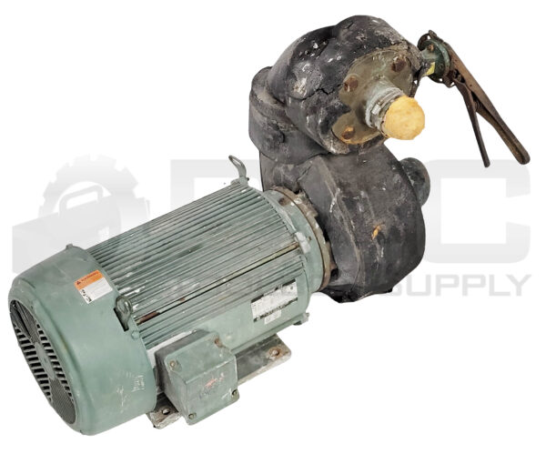US MOTORS B091A/X03X027R030F UNIMOUNT 125 MOTOR 20 HP 256JM 3525 W/ PUMP VALVE