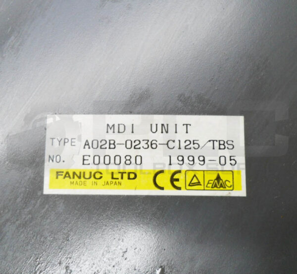 FANUC A02B-0236-C125/TBS OPERATOR INTERFACE KEYBOARD - Image 4