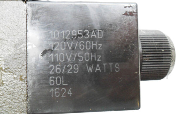 CONTINENTAL HYDRAULICS VSD03M-2A-GB5H-60L-C DIRECTION VALVE W/ (2) 1012953AD - Image 5