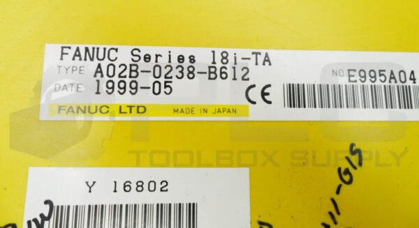 FANUC A02B-0238-B612 OPERATOR INTERFACE DISPLAY 10.4" *READ* - Image 6