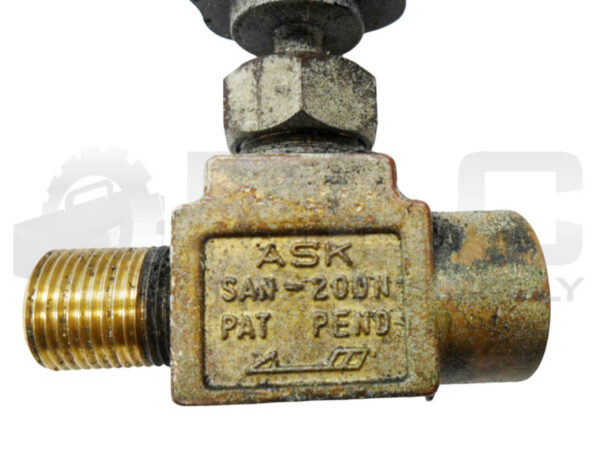 ASK SAN-200N GAUGE VALVE 1/2" - Image 4
