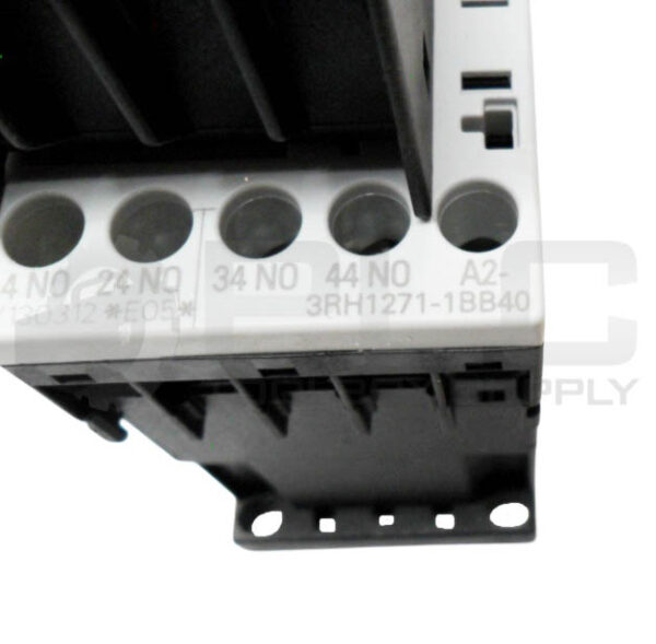 SIEMENS 3RH1271-1BB40 CONTACTOR W/ 3RH1911-1GA31-3AA1 AUXILIARY CONTACT BLOCK - Image 6