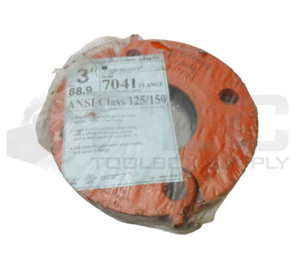 SEALED NEW SHURJOINT 7041 DIRECT FLANGE TO GROOVE ADAPTER 3" *READ*