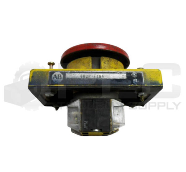 ALLEN BRADLEY 800P-F1RA /D PUSH  BUTTON W/ 800T-XD1 /D CONTACT BLOCK W/ 800T-XD4 - Image 2