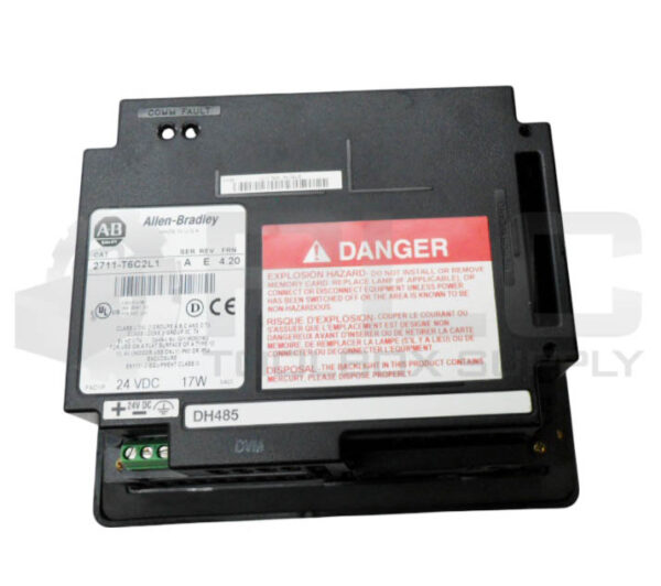 ALLEN BRADLEY 2711-T6C2L1 /A PANELVIEW 600 OPERATOR INTERFACE 24VDC 17W 5.5" - Image 3