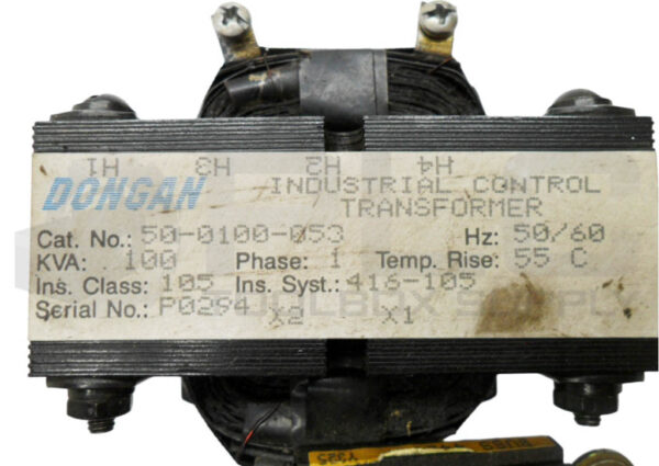 DONGAN 50-0100-053 INDUSTRIAL CONTROL TRANSFORMER 1PH 50/60HZ 480V - Image 5