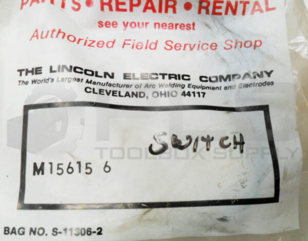 SEALED NEW LINCOLN ELECTRIC M156156 SWITCH 9-3103 - Image 4