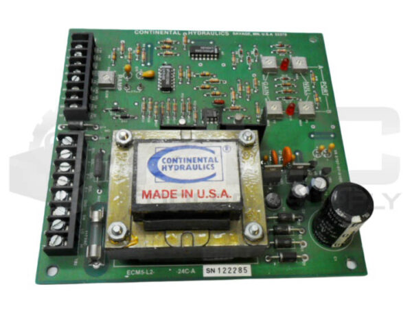 CONTINENTAL HYDRAULICS ECM5-L2-24C-A RAMP CARD ECM5-L2-P1P-24C-A