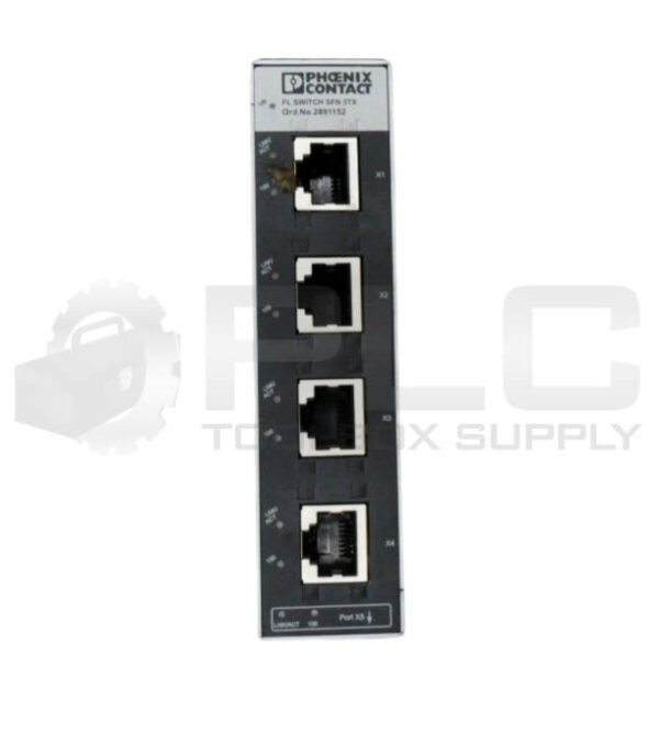 PHOENIX CONTACT FL SWITCH SFN 5TX ETHERNET SWITCH 24VDC 2891152 - Image 2