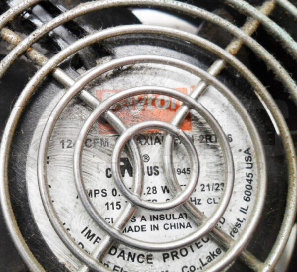 DAYTON 2RTK6 AXIAL FAN 0.25A 115V 50/60HZ 12 CFM - Image 4