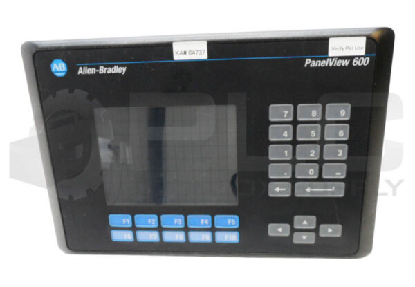 ALLEN BRADLEY 2711-B6C8 /B PANELVIEW 600 OPERATOR INTERFACE 5.5" 100-240VAC - Image 2