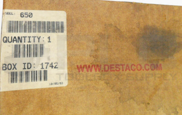 SEALED NEW DESTACO 650 PUSH/PULL FLANGE MOUNT TOGGLE CLAMP *READ* - Image 3