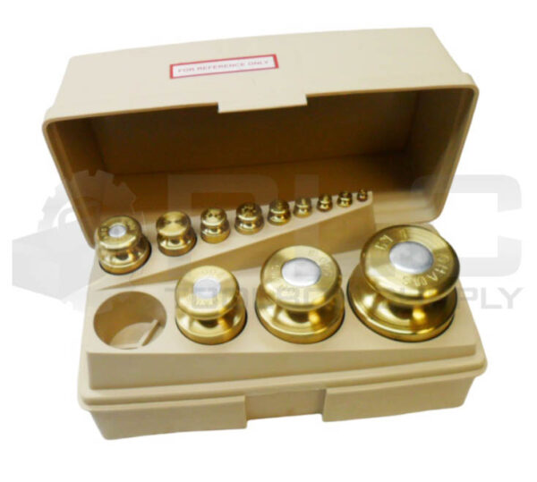 OHAUS STO-A-WEIGH WEIGHT SET 12 PIECES 1G-1KG *READ*