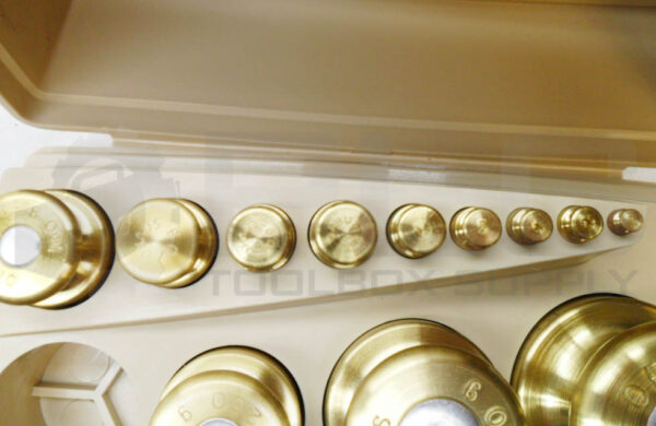 OHAUS STO-A-WEIGH WEIGHT SET 12 PIECES 1G-1KG *READ* - Image 3