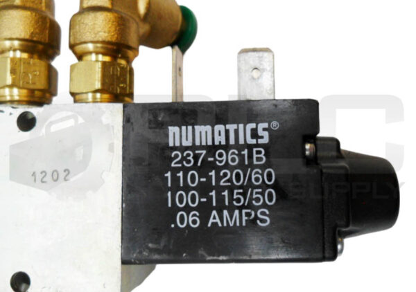 ASCO NUMATICS L01SA4872 SOLENOID VALVE 1/8" W/ 237-961B COIL 100-120V 50/60HZ - Image 5