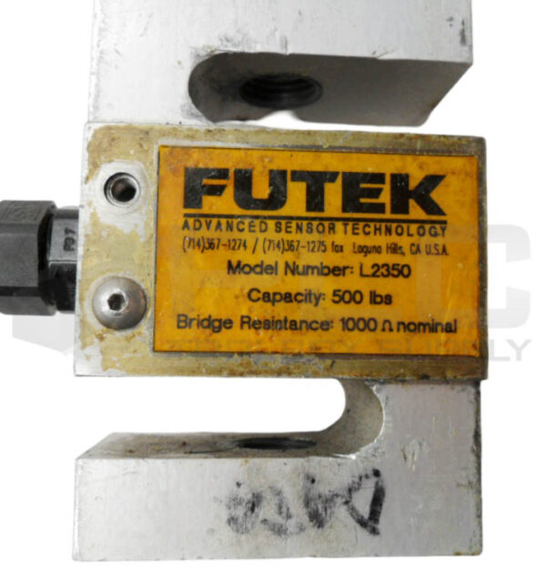 FUTEK L2350 TENSION AND COMPRESSION LOAD CELL 500LB - Image 4