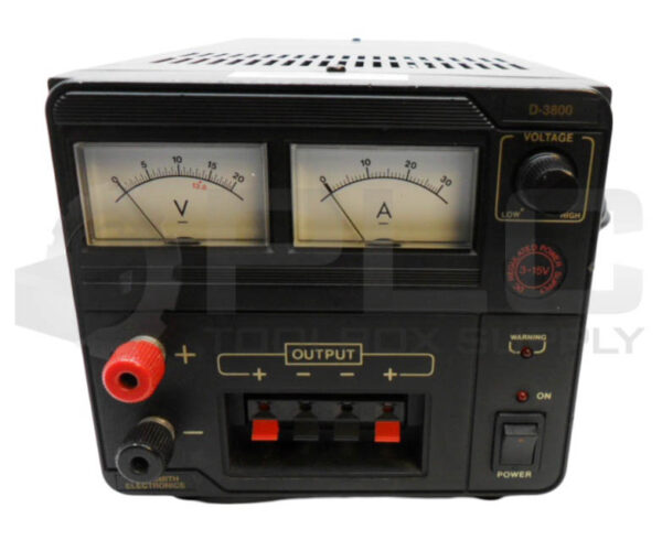 DICK SMITH ELECTRONICS D-3800 3-15V REGULATED DC POWER SUPPLY 230-240VAC 50HZ - Image 2