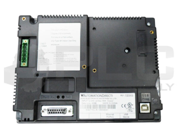 AUTOMATION DIRECT EA9-T7CL-R+18606B091 TOUCH SCREEN 7" 12-24V - Image 3