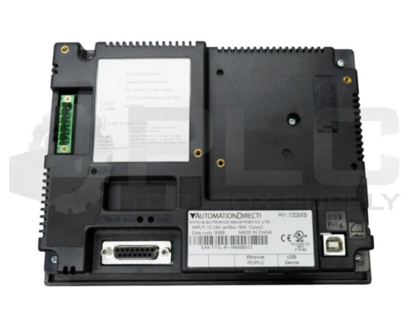 AUTOMATION DIRECT EA9-T7CL-R+18606B073 TOUCH SCREEN 7" 12-24V - Image 3