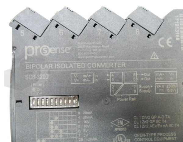 PROSENSE SC6-3200 BIPOLAR ISOLATED CONVERTER 24V - Image 4