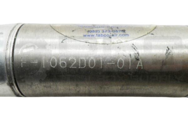 FABCO-AIR F-1062D01-01A PNEUMATIC CYLINDER 3/8" BORE 1-5/8" STROKE - Image 6
