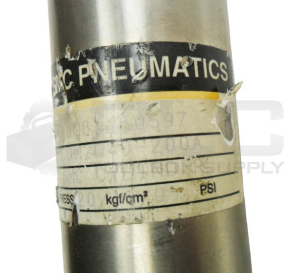 SMC CDM2L40-200A PNEUMATIC CYLINDER 95PSI - Image 6