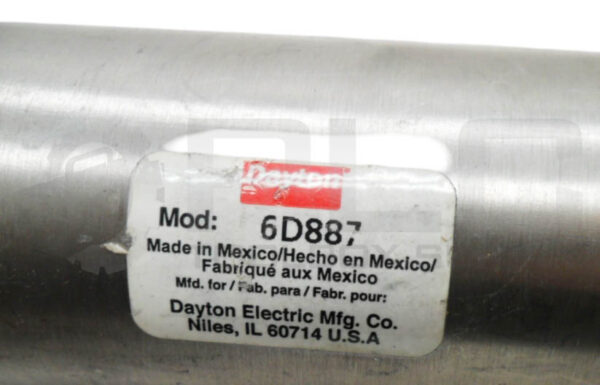 DAYTON 6D887 PNEUMATIC CYLINDER 6" STROKE - Image 5