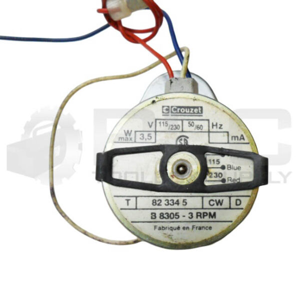 CROUZET 823345 GEARMOTOR 3.5W 115-230V 50/60HZ 3RPM - Image 2