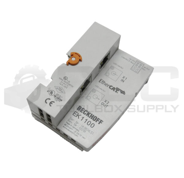 BECKHOFF EK1100 ETHERCAT COUPLER E-BUS TERMINAL 24VDC