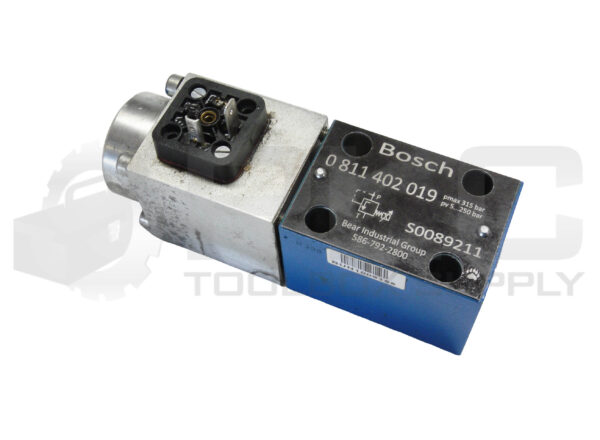 BOSCH 0 811 402 019 DIRECTIONAL VALVE 315BAR W/ 0 831 006 055 COIL *PARTS ONLY*